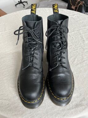 Dr. Martens Jadon Platform Boots, Worn Once